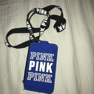 PINK wallet/lanyard accessory